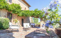 Le hameau de Palagio, en Toscane