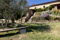 Le hameau de Palagio, en Toscane